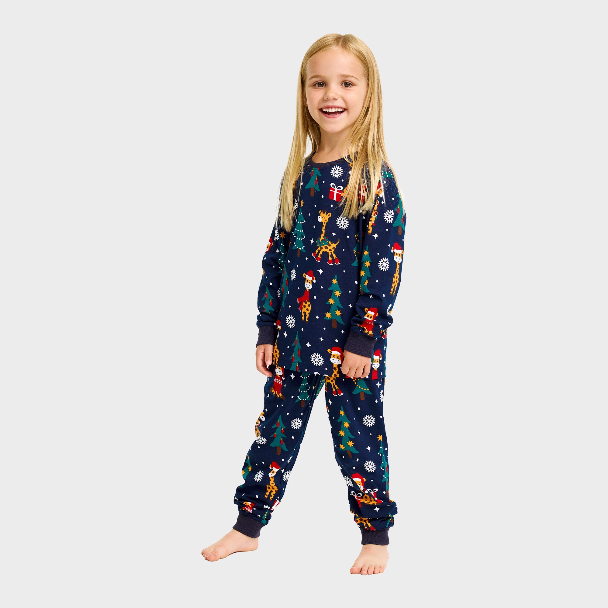 Giraffens julepyjamas - Barn.